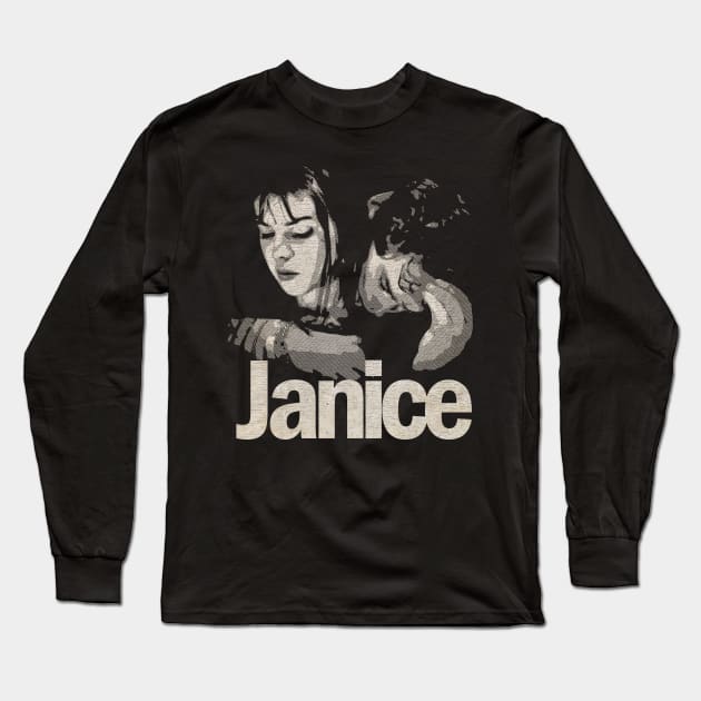 Janice Goodfellas Vintage Long Sleeve T-Shirt by PAPER TYPE